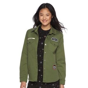 Star Wars Rogue One Elite Forces Army Green Cosplay Jacket Women's LARGE NWT